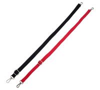 Abaodam Sangles de Rechange pour Sacs à Main 2pcs Bandoulières Réglables avec Boucles Métalliques Noir, Easy to Install pour Clutches et Bag