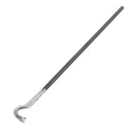 Abaodam Sceptre de Cosplay Tête de Serpent Argentée en Plastique Canne Décorative pour Fête Halloween Accessoire Polyvalent pour Costume et Spectacle Fournitures Cosplay Punk