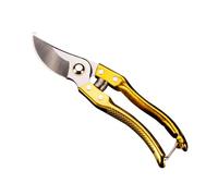 Abaodam Sécateur à Branches Fruitières 20 Cm Doré pour Jardinage, Outil De Coupe De Jardinage Robuste, Ciseaux D’élagage pour Taille D’Arbres Fruitiers Et Petites Branches