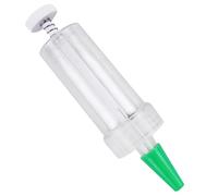 Abaodam Semoir-Distributeur Manuel de Jardin en Plastique Portable, Outil de Semis Précis pour Pelouse et Plantation, Mini Taille Compacte 12x3 Cm, Dosage Facile, Usage Jardinage