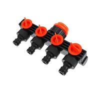 Abaodam Séparateur De Vannes Voies Répartiteur De Tuyau Arrosage pour Jardinage Contrôle Débit Eau Séparateur Eau De Jardin Joint Irrigation