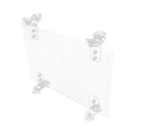 Abaodam Séparateur Transparent pour L'isolation des Poissons et Bettas en Plastique Flexible pour Aquarium Coupe et Courbe Facilement dans L'aquarium