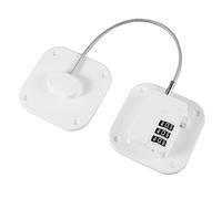 Abaodam Serrure à Code pour Réfrigérateur Blanc en Plastique et Métal, Protection Sécurité Garçon et Filles et Confidentialité la Maison, Structure Simple
