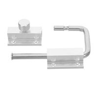 Abaodam Serrure Multipoint Multifonction en Acier Inoxydable Argenté, Verrouillage Anti-effraction à Angle Réglable pour Porte et Fenêtre, pour Intérieurs et Salle de Bain