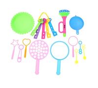 Abaodam Set de Baguettes à Bulles Colorées Plastique Sûr Outils de Soufflage pour Garçon Fille Jouets Extérieur et Intérieur pour et Activités Famille Couleur Aléatoire Couleur Aléatoire