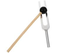 Abaodam Set de Diapasons avec Marteau et Chiffon de Nettoyage en Alliage D'aluminium Réglage Hauteur et Travail Énergétique des Méridiens Instrument pour Guitare
