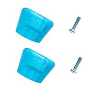 Abaodam Set de Freins Transparents pour Patins à roulettes Quad Antidérapants et Silencieux avec Vis Accessoires de Ajustables pour Roller Jeu