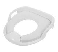 Abaodam Siège de Toilette Garçon Fille Léger et Antidérapant Siège Apprentissage pour Fille et Garçon Installation Facile Design Simple Blanc Adapté Aux Tout-petits et Garçon Fille