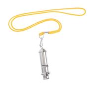 Abaodam Sifflet Acier Inoxydable pour Émergences Et Entraînement De Chiens pour Camping Et Randonnée Portable Et Léger Puissant