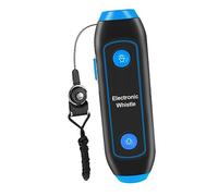 Abaodam Sifflet Électronique Portable Haut Volume avec Lampe Sos Multifonction pour Entraîneurs Arbitres Enseignants et Activités Extérieures sans Pile Couleur Bleue