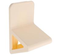 Abaodam Socle de Antidérapant Blanc en Plastique, Repose-pieds Mural sans Perçage pour Femme Enceinte et Personnes Âgées, pour Bain et Sécurisée