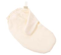 Abaodam Soie Naturelle pour Massage Ayurvédique Exfoliants Unisexes avec Poignet Élastique pour Brossage à Sec Massage Corporel et Soin Peau Spa et Usage Domestique