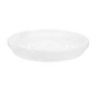 Abaodam Soucoupes Rondes en Plastique Transparent 40 CM Lot de 4 pour Pots de Fleurs Bac Collecteur d'eau Convient aux Fleuristes et Jardins