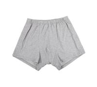 Abaodam Sous-vêtement Coton Lavable Homme pour Incontinence Confortable et Pratique Post-opératoire Adapté Convalescence Fracture et Immobilité Xl Gris