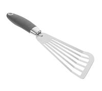 Abaodam Spatule à Poisson Acier Inoxydable Spatule Fendue pour Griller et Retourner Ustensile de Cuisine Ergonomique pour Barbecue et Viande Adapté Aux Maisons et Restaurants