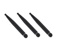 Abaodam Stylo D'acupression Manuel Noir 3 Pcs, Bâton de Massage Compact pour Points D'acupuncture, Outil de Massage Pratique pour Maison et Voyage, Tige D'acupression pour Soulager