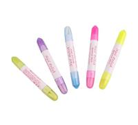Abaodam Stylo Dissolvant Facile à Transporter, pour Usage Professionnel Domicile 5 Pièces en Plastique Outil Indispensable Couleur Aléatoire pour Vernis à Ongles pour