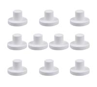 Abaodam Support à Coraux en Acrylique Blanc et Accessoires Aquarium 10 Pièces Facile à Installer et Nettoyer pour Aquarium pour Vivier Poisson