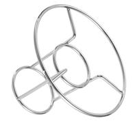 Abaodam Support à Rôtir Professionnel pour Poulet et Dinde en Acier Inoxydable Rôtissoire Multifonction Portable pour Barbecue en Extérieur Accessoires de Camping Robustes et Faciles à