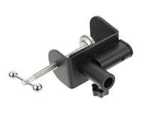 Abaodam Support de Bureau Multifonction Métal avec Pince Serre-joint Réglable pour Lampe et Microphone Montage Polyvalent pour Table Lit et Poste de Travail