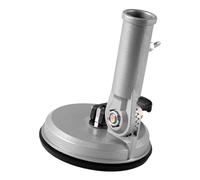 Abaodam Support De Drapeau à Ventouse en Métal pour Voiture Base Réglable à 180° Fixation sans Perçage pour Moto, Quad, Camping-Car Résistant Aux Intempéries