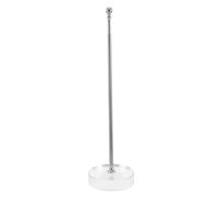 Abaodam Support De Drapeau De Bureau Fournitures De Bureau Mât De Drapeaux à Main Support De Drapeau Au Sol Porte-drapeau Domestique Porte-drapeaux De Comptoir Transparent Un Verre