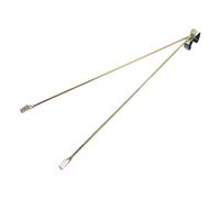 Abaodam Support de Fixation pour Mât de Drapeau Réglable en Acier Inoxydable pour Affichage Extérieur et Intérieur, Cadre Écarteur Stable pour Événements, Cérémonie et Décoration