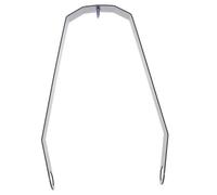 Abaodam Support de Garde-Boue Arrière Rigide Noir pour Trottinette Électrique Modèle Max, Accessoire Robuste Anti-Vibrations, Compatible Scooter Électrique, Montage sans Vis