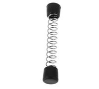 Abaodam Support de ventilation pour lave-linge butée de porte de laveuse arrêt de porte de machine à laver accessoire d'arrêt de porte de lave-linge Acier inoxydable Noir