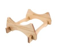 Abaodam Support en Bois Massif pour Distributeur de Boissons 10 L, Socle Stable en Chêne Naturel, Porte-bonbonne Multifonction Cuisine et Organisation D’Espace