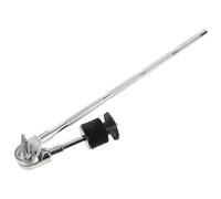 Abaodam Support Extension pour Réglable avec Pince Robuste Bras Incliné Compatible avec Kit Batterie Accessoire Percussion avec Douilles et Fixation Pied
