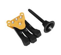 Abaodam Support Instrument Pliable Portable Métal pour Clarinette et Flûte Trépied Stable et Détachable Stand Robuste pour Instruments à Vent