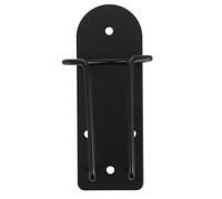 Abaodam Support Mural Léger et Sécurisé en Acier Inoxydable Noir Porte-outils de Coiffure pour Tondeuse à Cheveux pour Salons de Barbier et Coupes à Domicile