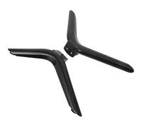 Abaodam Support Mural TV en Abs Noir avec Vis, Installation Facile et Résistant Déformation, Compatible Téléviseurs 32 à 65 Pouces pour Usage Domestique