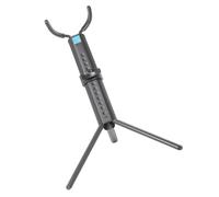 Abaodam Support Pliable pour Saxophone Ténor Noir Structure en Fer Robuste Antirouille Support de Rangement Portable et Antidérapant Accessoire Pratique pour Usage Domestique et Cours