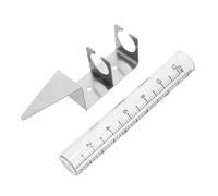 Abaodam Support Pluviomètre Support pour Pluviomètre Jauge d'eau De Jardin Pluviomètre Cour Extérieure Pluviomètre à Tube De Mesure Pluviomètre De Jardin Appareil Pluviométrique Un Verre