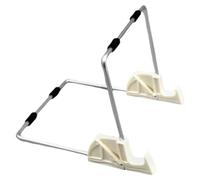 Abaodam Support Portable pour Tablette et Petit Tableau Blanc Effaçable à Sec, Support de Bureau Ajustable en Alliage D'aluminium, Compact et Démontable, pour Affichage et Organisation