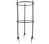 Abaodam Support pour Plantes Grimpantes en Plastique 3 Barres 2 Cercles 20 CM Étagère pour Plantes en Pot Intérieur et Extérieur Support Jardin pour Vignes et Fleurs D’Intérieur Robuste