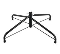 Abaodam Support pour Sapin de Noël Design Pratique et Robuste en Fer Noir Pliable et Portable, Base Solide pour Décoration de Noël, pour Arbre Artificiel ou Ballon