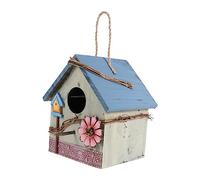 Abaodam Suspendue pour Oiseaux Nichoir Décoratif pour Jardin Patio Extérieur Parfait pour Attirer Oiseaux Observer Nature