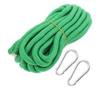 Abaodam Système De Fixation pour Hamac Et Balançoire Corde De Suspension pour Chaise Suspendue Sangle Robuste pour Hamac Extérieur Mousqueton Inclus