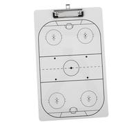 Abaodam Tableau de Hockey Effaçable Panneau de pour Entraîneurs Outil de Planification Stratégique Matériaux Durables Accessoire pour Équipes de Hockey