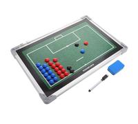Abaodam Tableau Football Aluminium Durable Tableau Effaçable à Sec pour Entraînement et Compétition de Ballon Sportif Support Polyvalent pour Ball et Volley Ball