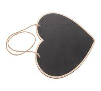 Abaodam Tableau Mémo Noir en Bois Léger Multifonction, Petit Tableau Noir de Décoration Intérieure pour Porte ou Bureau, Style Créatif et Pratique