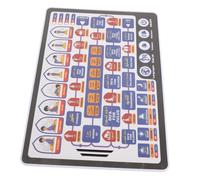 Abaodam Tablette d'apprentissage Arabe Électronique pour Garçon et Filles Jouet Éducatif Interactif Puzzle Alphabétique Portable Garçon Fille Apprentissage à 1 Pièce