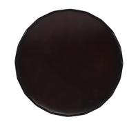 Abaodam Tablette de Voiture en Bois Massif Ronde en Noyer, Plateau Multifonction Porte-gobelets Intégré, Bureau de Voyage pour Ordinateur Portable, Support Pratique pour Repas et