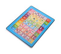 Abaodam Tablette Éducative Portable pour Garçon Fille avec Écran Tactile Apprentissage des Lettres et Chiffres Éveil Cognitif pour Garçons et Filles Outil Éducation Précoce Compact et