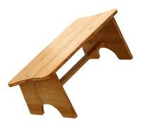 Abaodam Tabouret de Toilette Bois Marchepied Large pour Adultes et Antidérapant sous Bureau