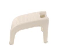 Abaodam Tabouret Repose-pieds en Plastique Antidérapant Portable, Petit Siège Minimaliste pour Usage Commercial ou Chambre, pour Manucure et Pédicure