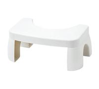 Abaodam Tabouret Wc Plastique Antidérapant Marche-pied Salle de Bain Épais Repose-pied Stable pour Posture Accroupie Naturelle Tabouret Hygiénique pour Toilettes